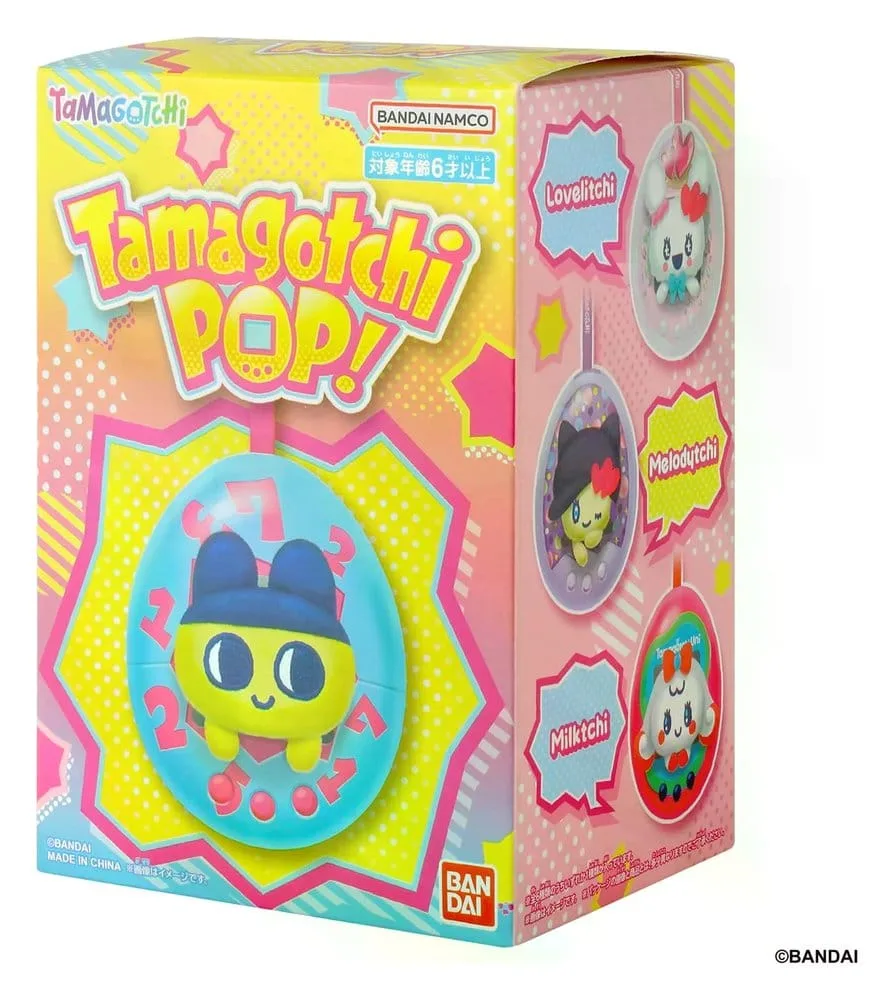 Tamagotchi Plüsch-Schlüsselanhänger – Pop 6er-Sortiment 10 cm 5