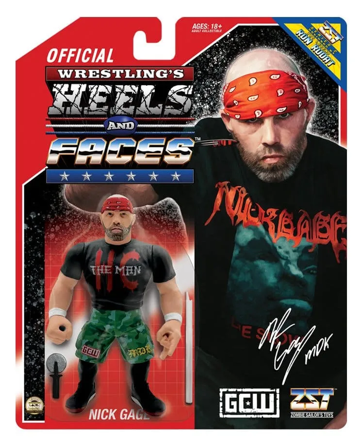 Wrestling Action Figure – Nick Gage Heels and Faces Series 2 11 cm 2