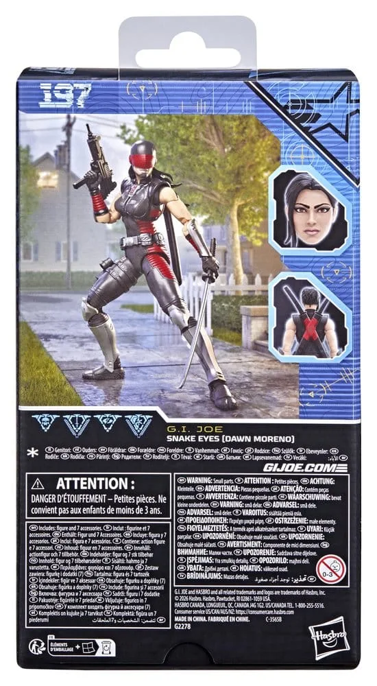 G.I. Joe Action Figure – Snake Eyes Dawn Moreno 15 cm 2