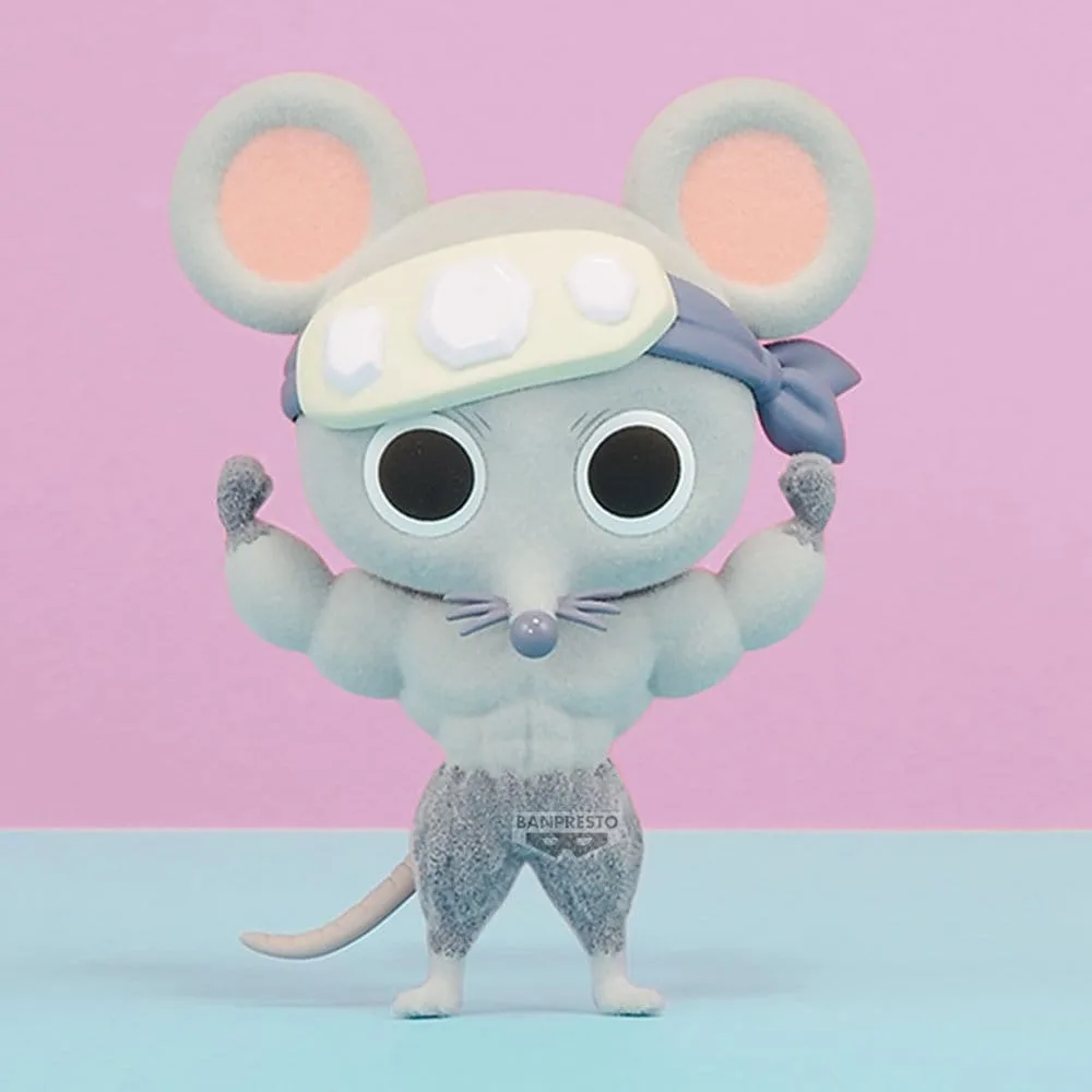 Demon Slayer Figure – Fluffy Puffy Muscular Mice Version A 7 cm 2
