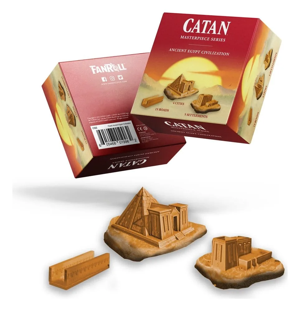 Catan Spielfiguren-Set – Masterpiece Series Egypt 2