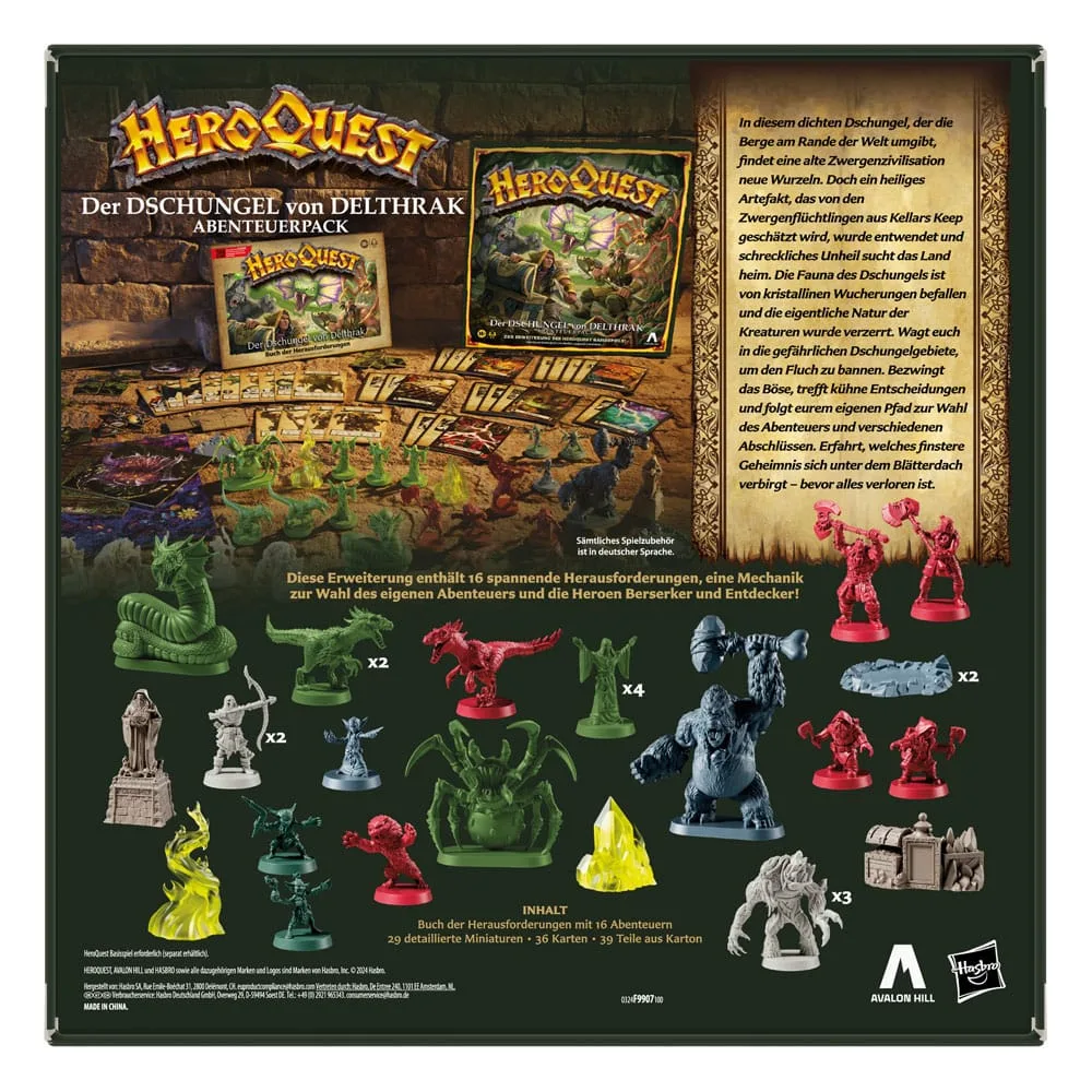 HeroQuest Expansion – Jungles of Delthrak German Edition 2
