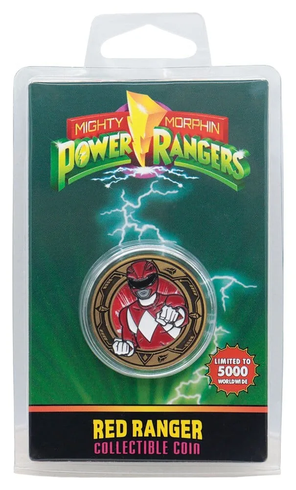 Power Rangers Collectible Coin – Red Ranger Limited Edition 4 cm 4