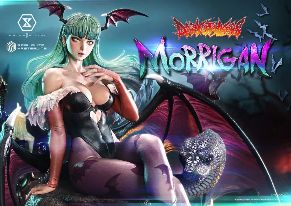 Darkstalkers beeld – Morrigan Bonus Version 1:4 55 cm 2