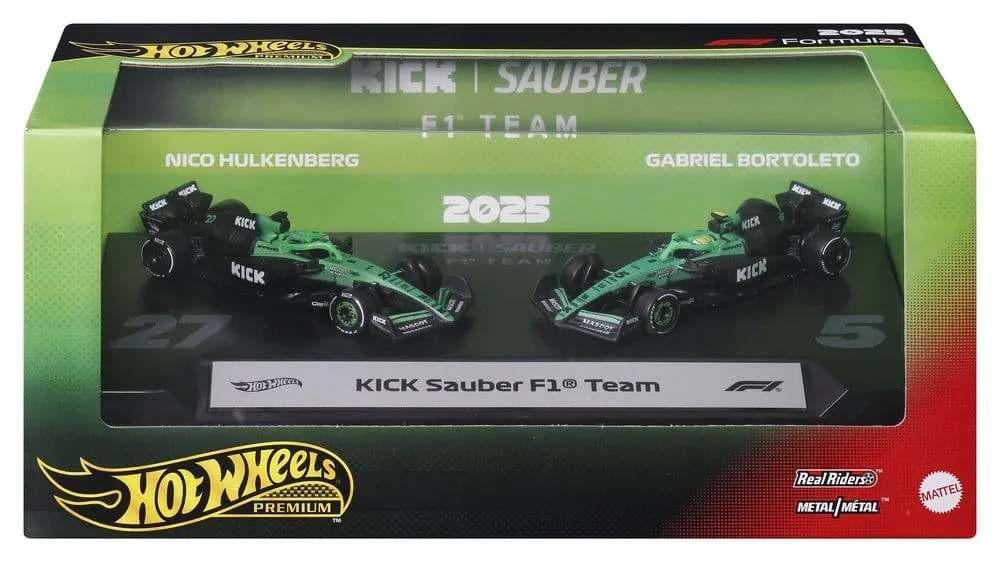 Formula 1 Die-Cast Car Set – KICK Sauber 2-Pack 1:64 12