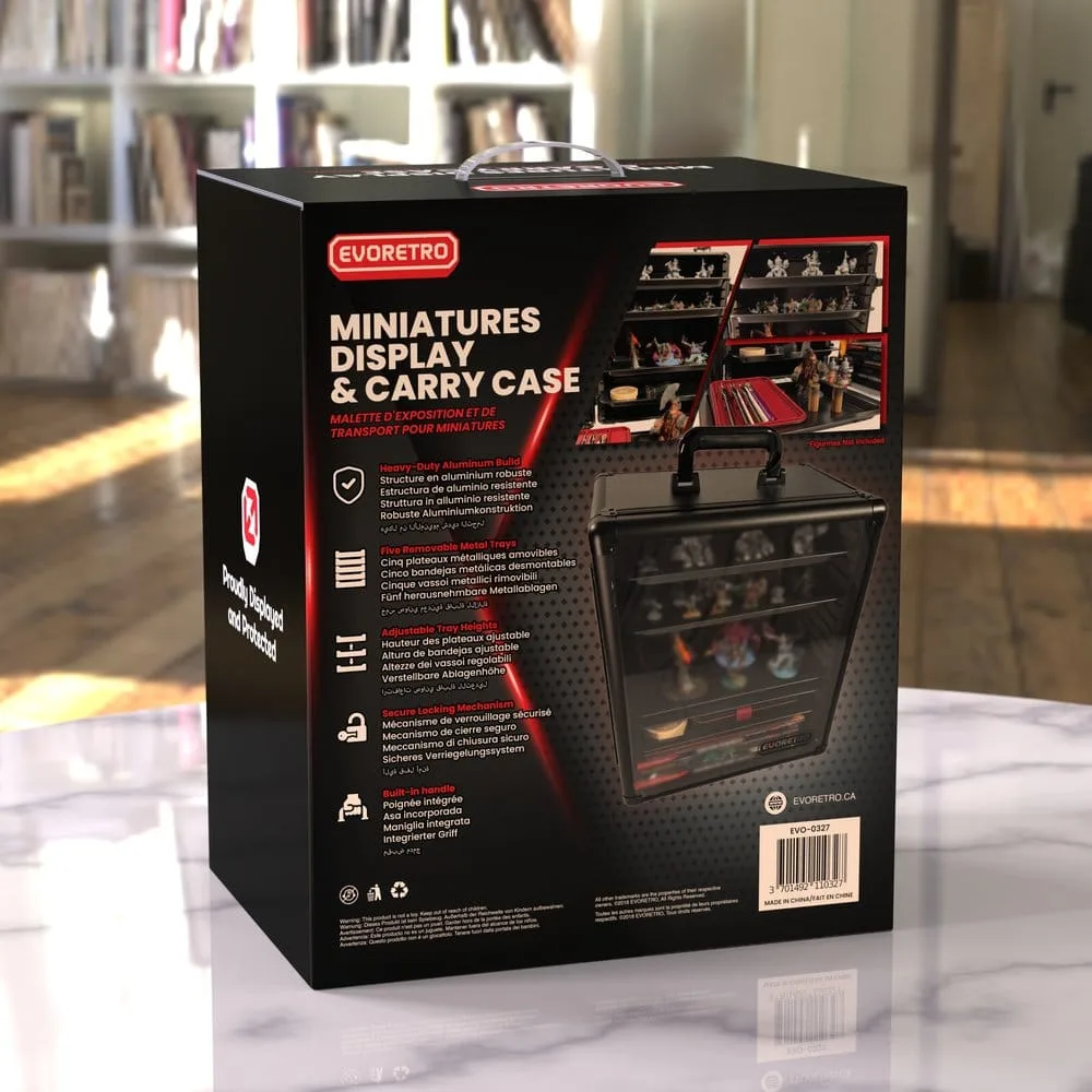 Evoretro Display and Carry Case – Miniatures 45 x 37 cm 25
