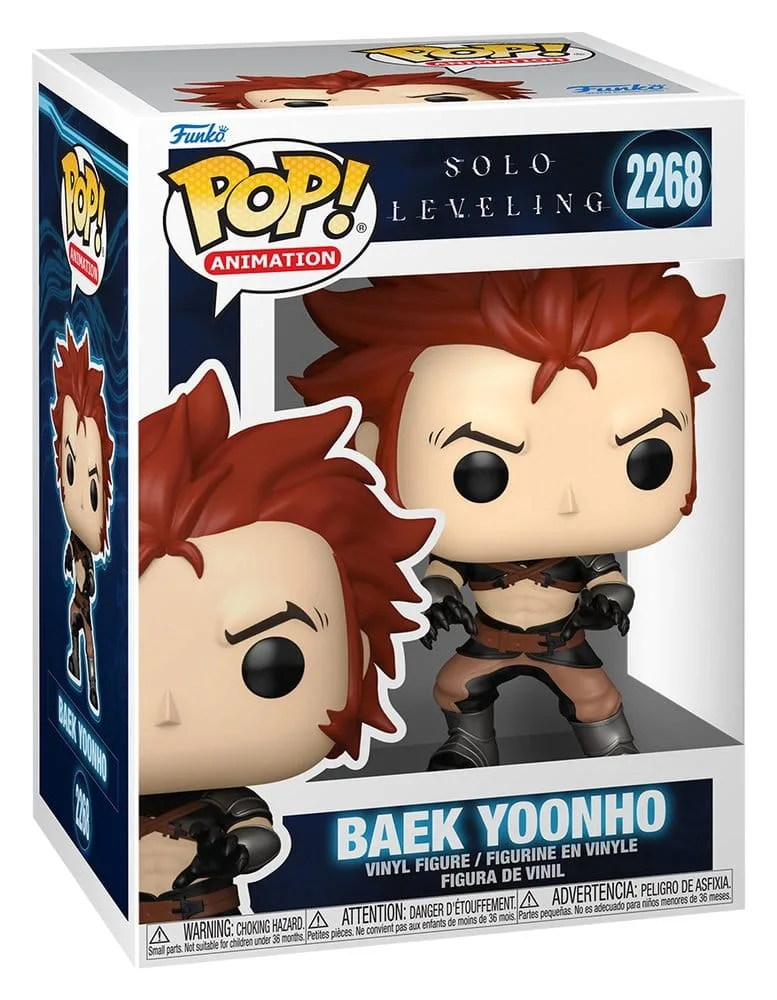 Solo Leveling Vinyl Figure – Baek Yoonho Pop Animation 9 cm 2