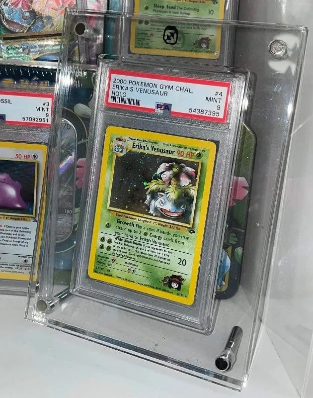 Evoretro Card Display Stand – PSA and CGC Acrylic 3 mm 6