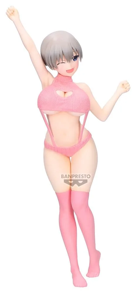 Uzaki-chan Statue – Hana Uzaki Sweater Swimsuit 28 cm