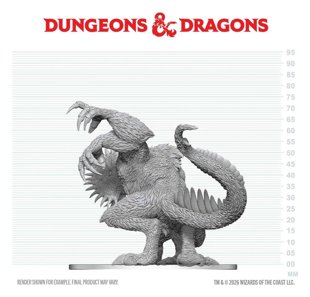 Dungeons & Dragons Unpainted Miniature – Gug 20 cm 2