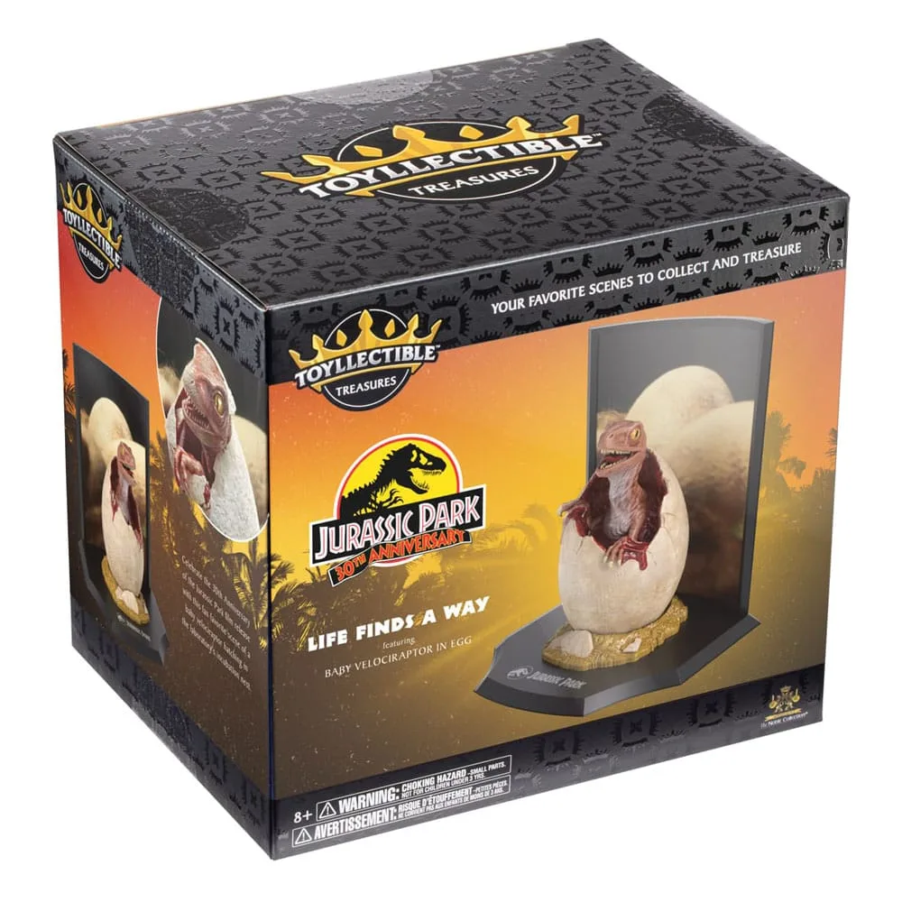 Jurassic Park Statue – Raptor Egg 12 cm 2