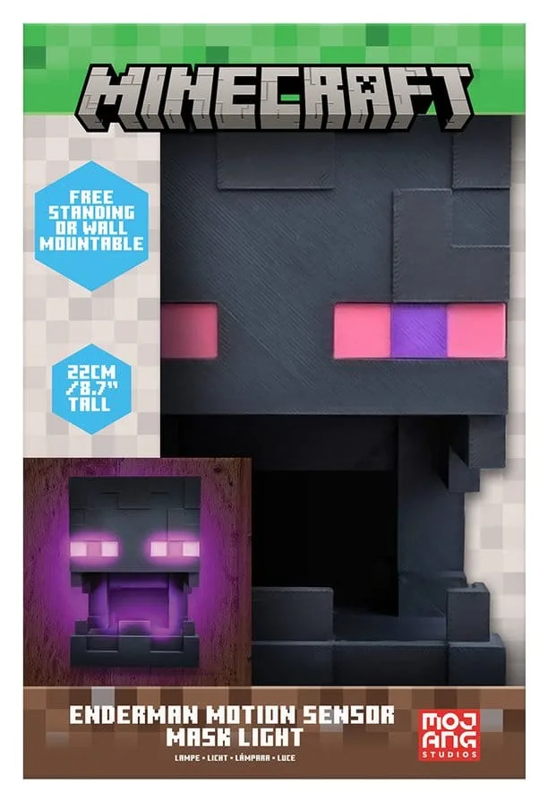 Minecraft Light – Enderman Mask Motion Sensor 25 cm