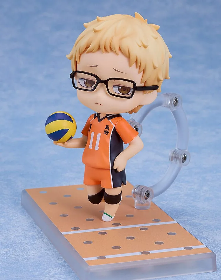 Haikyu Nendoroid Figure – Kei Tsukishima New Karasuno Version 10 cm 3