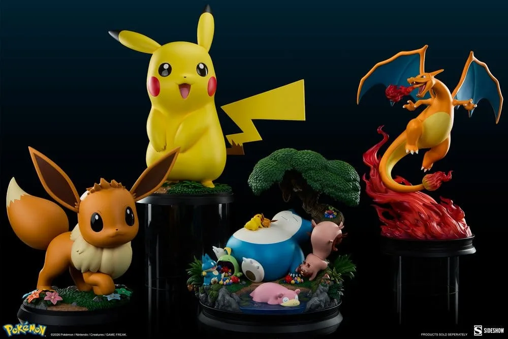 Pokémon Diorama – Snorlax Picnic Scene 33 cm 20