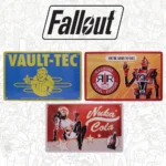 Fallout Tin Signs – Three-Brand Pack 28 x 17.5 cm 2