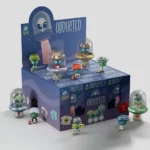 Abducted Mini Figures – Series 1 Blind Box Display of 9 9 cm 16