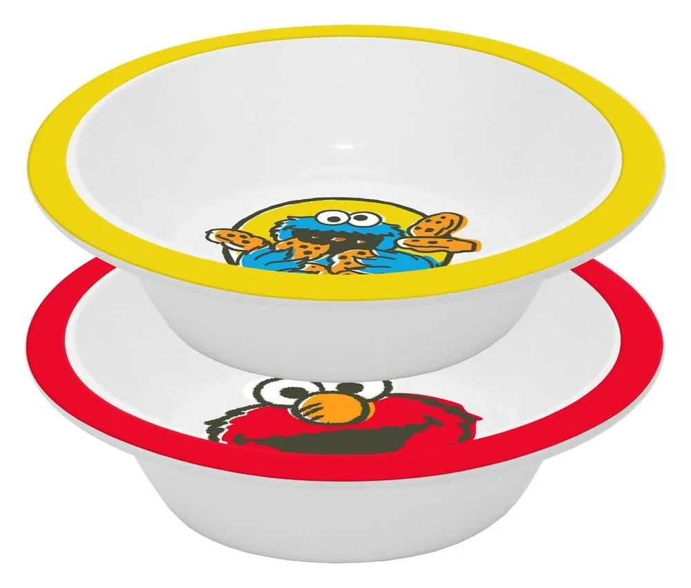 Sesame Street Cereal Bowls – Vintage Kids 2-Pack 300 ml