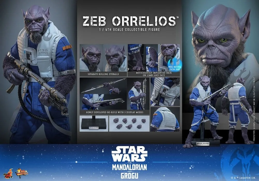 Star Wars Action Figure – Zeb Orrelios 1/6 Scale 33 cm 19