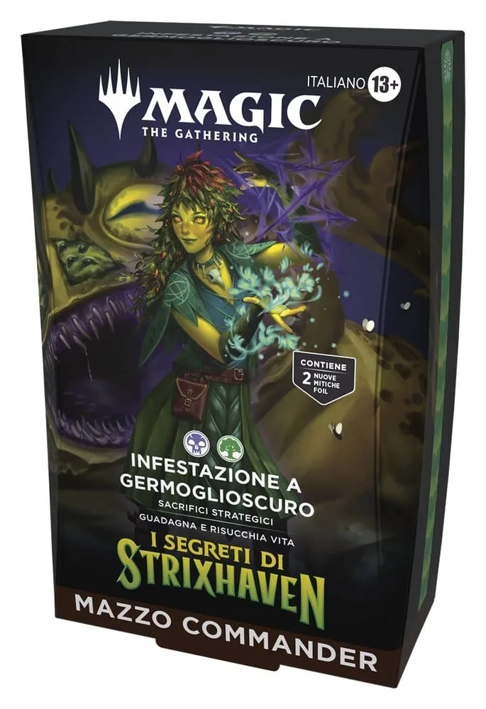 Magic the Gathering Commander Decks – Strixhaven Italian 5-Deck Case 10