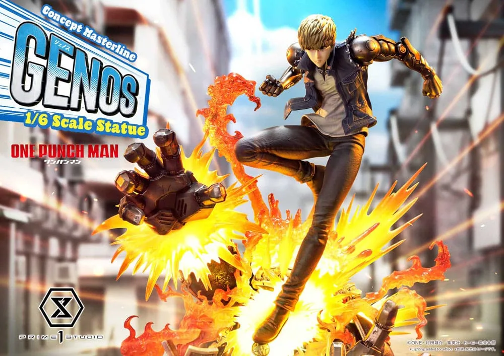 One Punch Man Statue – Concept Masterline Genos 1/6 Scale 33 cm 2