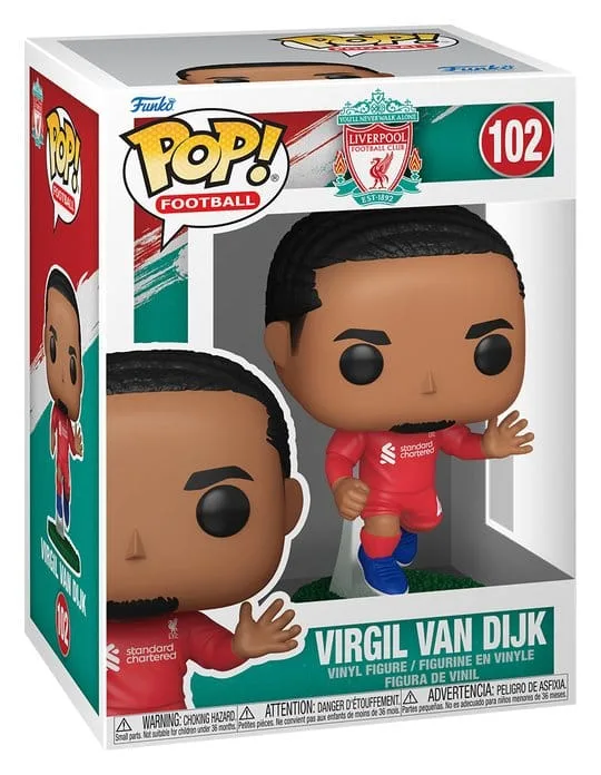 Liverpool FC Vinyl Figure – Funko Pop Virgil van Dijk 9 cm 2