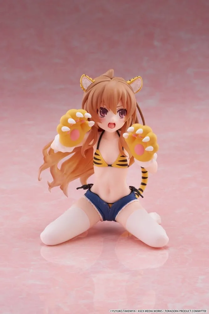 Toradora Figure – Taiga Aisaka Tiger Costume Swimwear 13 cm