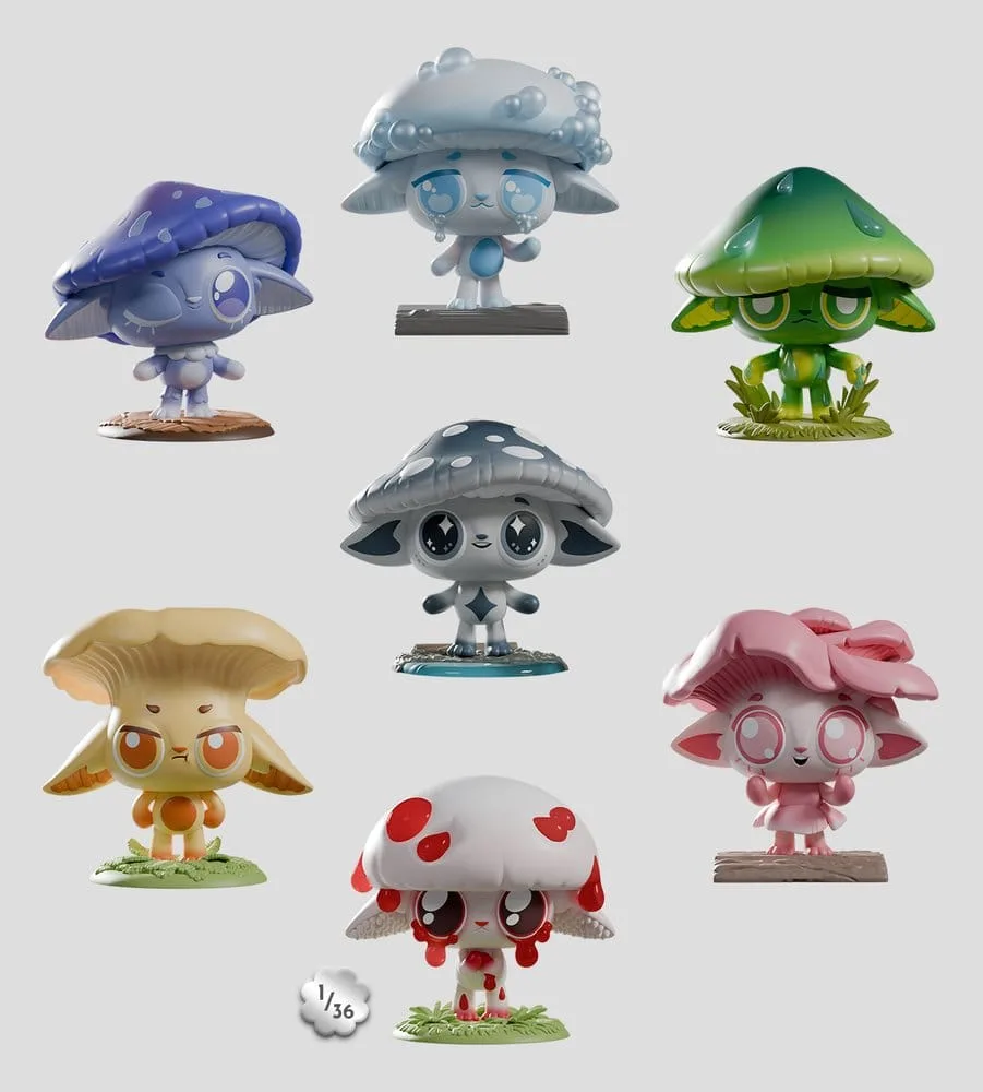 Capkins Mini Figures – Series 2 Blind Box Display of 6 7 cm