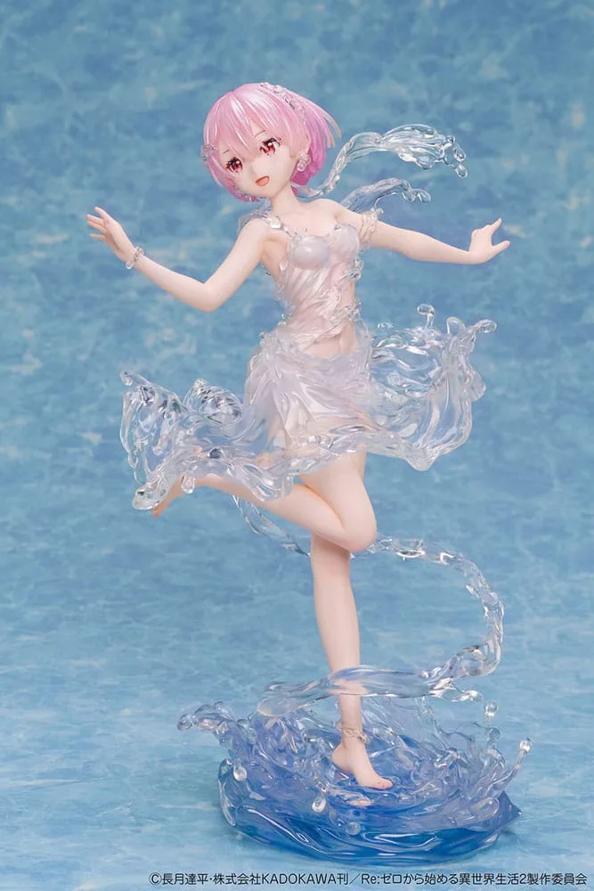 Re:Zero PVC Statue – Ram Aqua Dress 1/7 Scale 23 cm 2