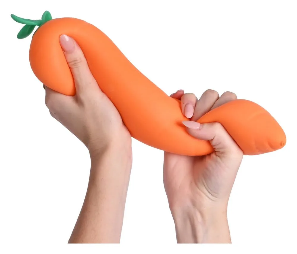 Carrot Stretch Figure – Squishy Display of 6 28 cm
