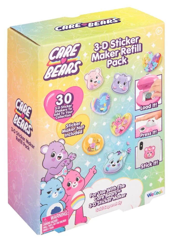 Care Bears Sticker Maker Refills – 3D 4