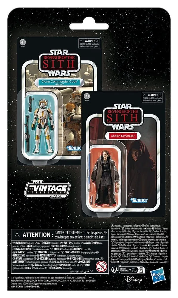 Star Wars Action Figure 2-Pack – Anakin and Cody Utapau 10 cm 2