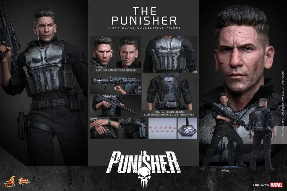 Marvel Action Figure – The Punisher 1/6 31 cm 20
