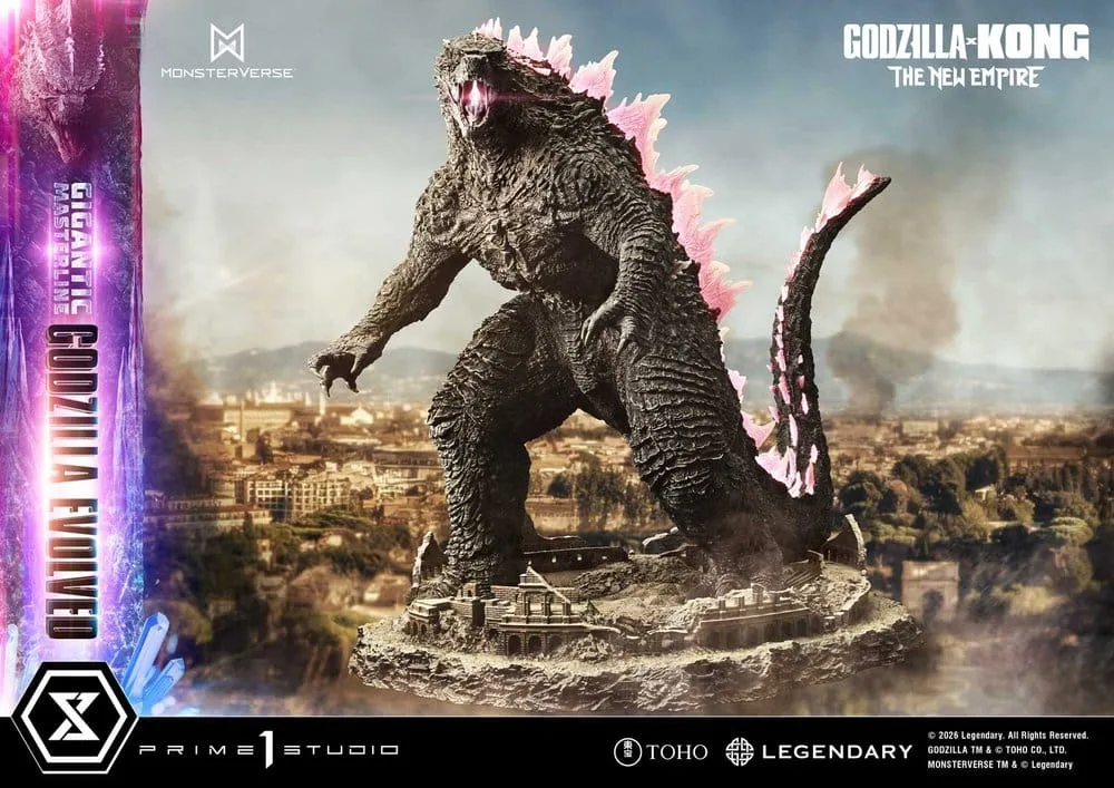 Godzilla x Kong Beeld – Godzilla Evolved Gigantic Masterline 93 cm 3