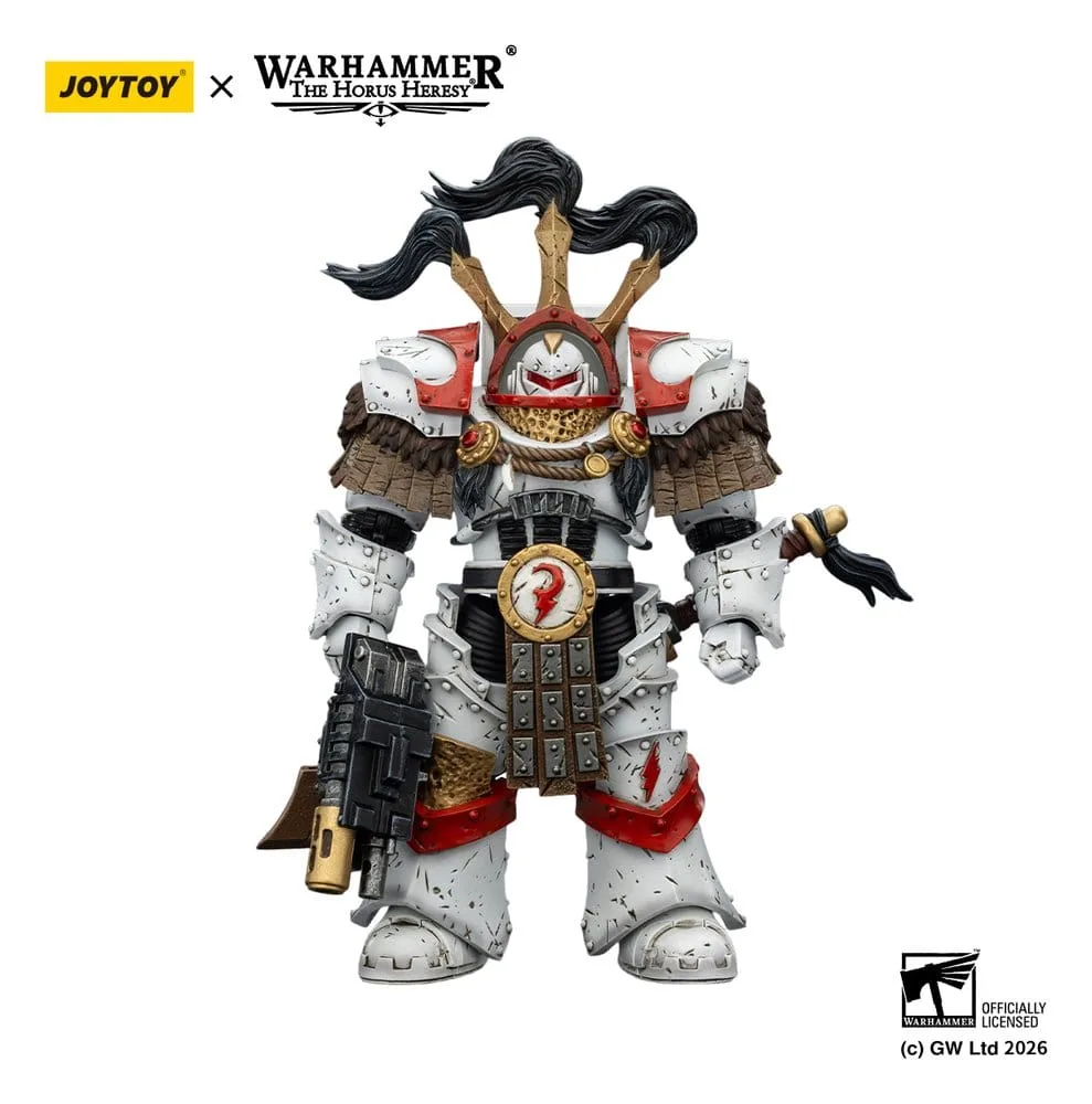 Warhammer 40,000 Action Figure – White Scars Praetor 14 cm