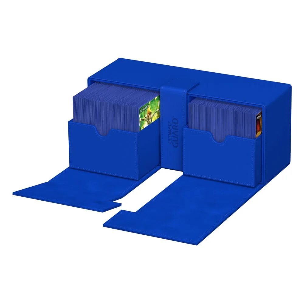 Ultimate Guard Deck Box – Twin Flip’n’Tray 266+ Xenoskin Blue 7