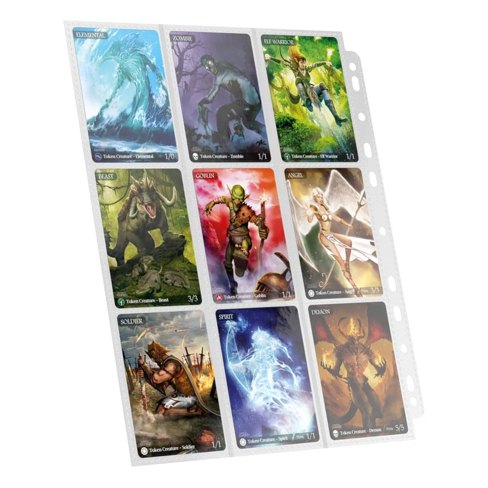 Ultimate Guard Binder Pages – White 18-Pocket Side-Loading 7
