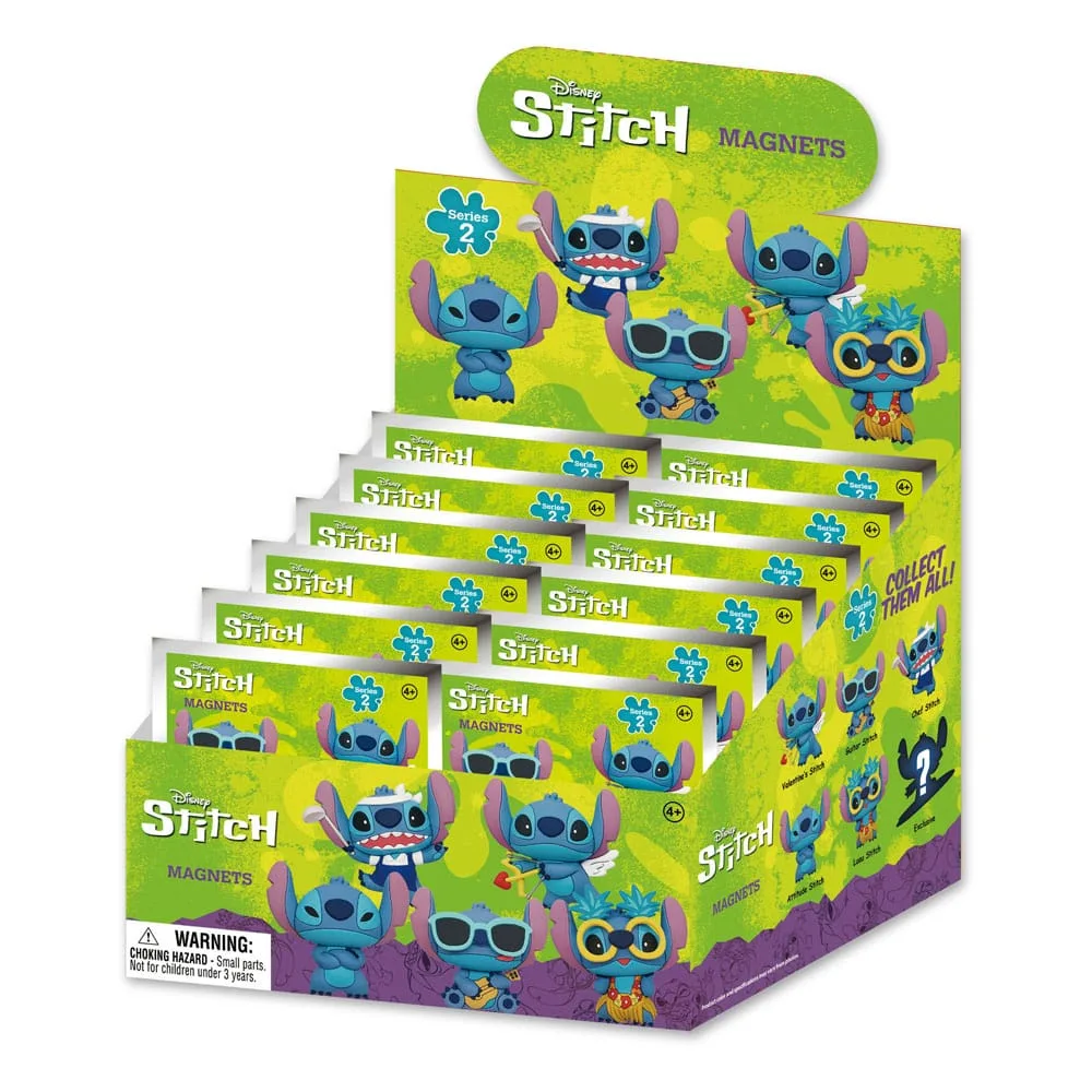 Lilo & Stitch 3D Magnet Display – Series 2 12 Blind Bags 2