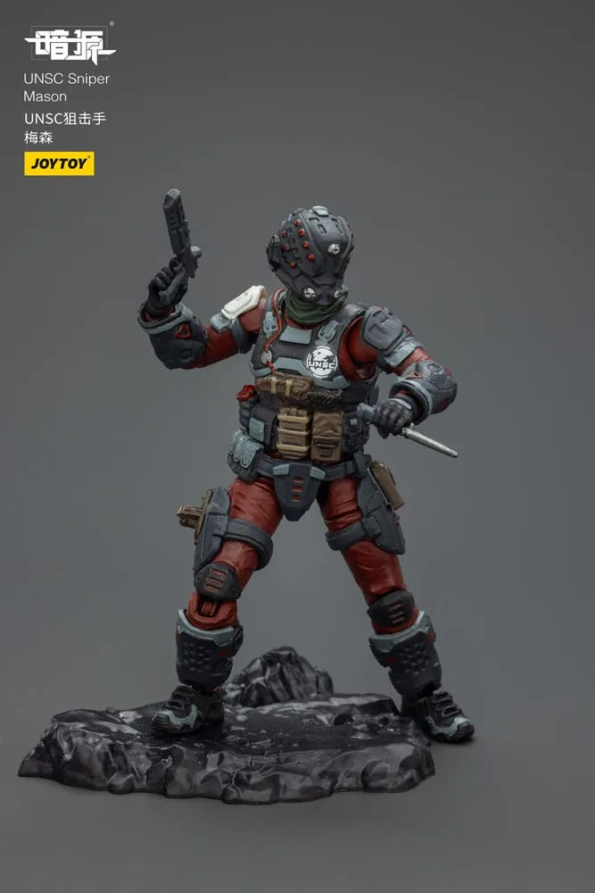 UNSC Dark Source Action Figure – Sniper Mason 7 cm 8