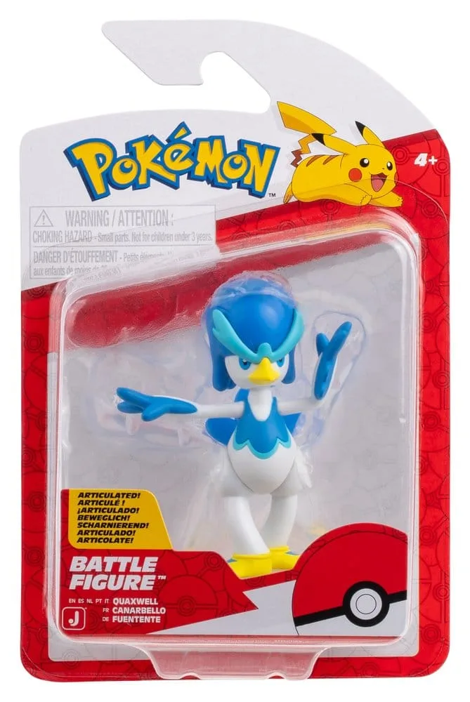 Pokémon Action Figure – Quaxwell Battle Wave 21 3