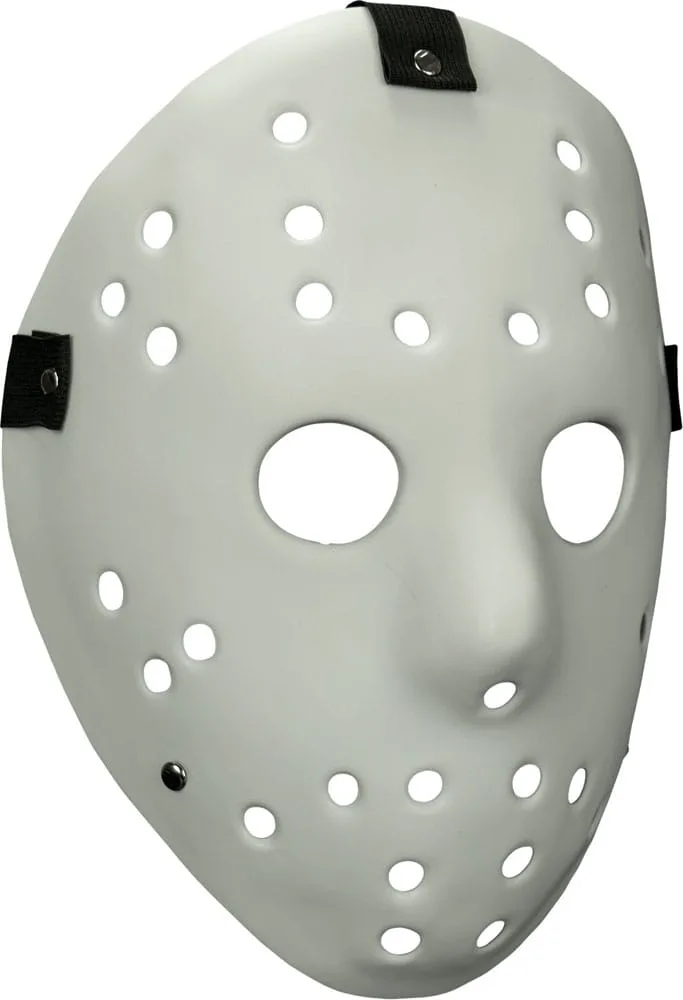 Mabry Monsters Mask – White Killer Goalie 3