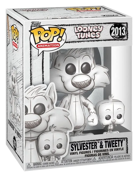 Looney Tunes Vinyl Figure – Sylvester and Tweety 9 cm 2