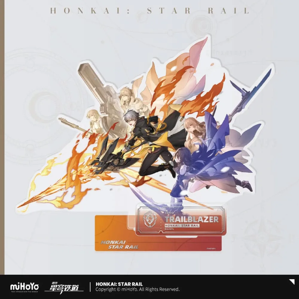 Honkai Star Rail Acrylic Figure – Male Trailblazer 25 cm