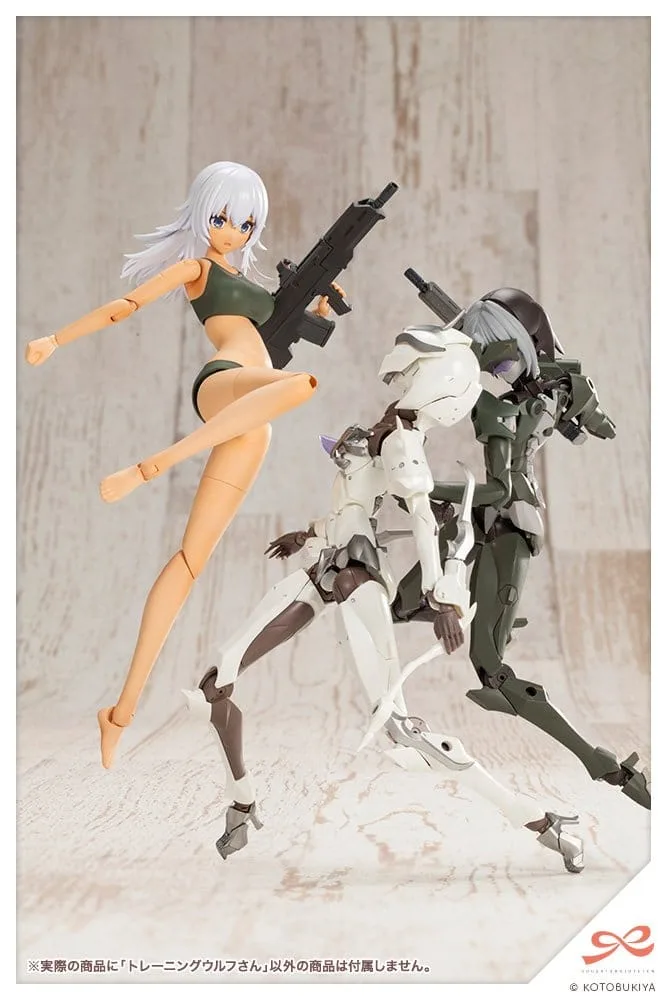 Sousai Shojo Teien Model Kit – Training Wolf 16 cm 13