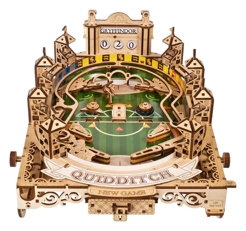Harry Potter Wooden Model Kit – Ugears Quidditch Pinball 8