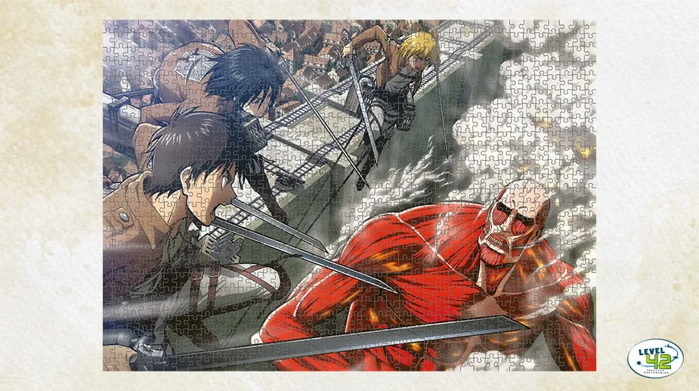 Attack on Titan Puzzle – Fight 1000 Pieces 68 x 49 cm 4