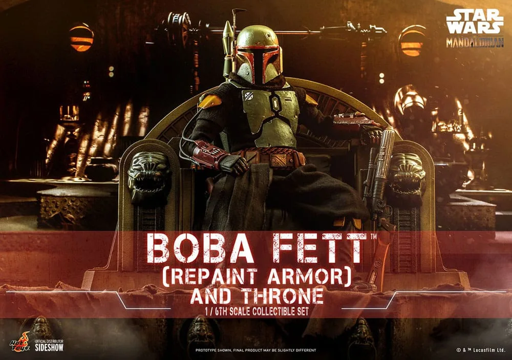 Star Wars Actionfigur – Boba Fett mit Thron Special Edition 30 cm 11