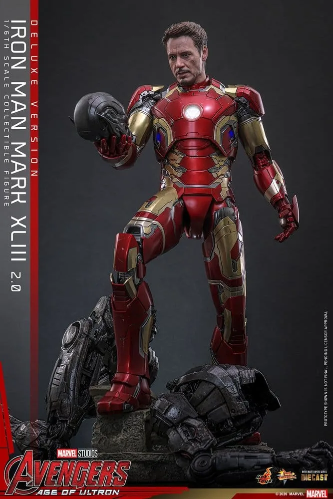 Avengers Action Figure – Iron Man Mark XLIII 2.0 Deluxe 32 cm 15