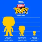 Toy Story Vinyl Figures – Jessie & Bullseye Bitty Pop 2-Pack 2 cm 5