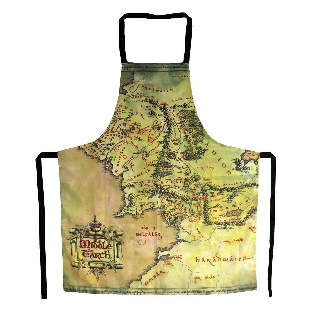 Lord of the Rings Cooking Apron – Middle Earth Map