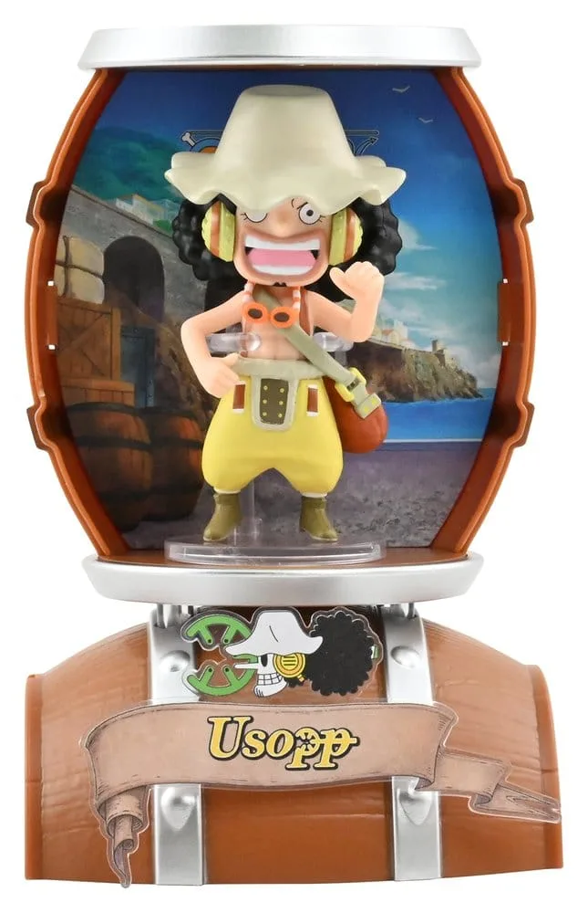 One Piece Mini Figures – Barrel Capsule 6-Box Display 9 cm 8